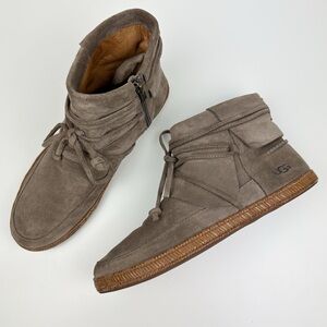 Ugg Reid Moc Suede Moccasin Boots 9.5